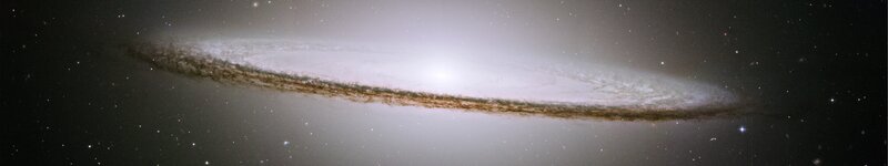 Spiral Galaxy in Space — White, Serene
