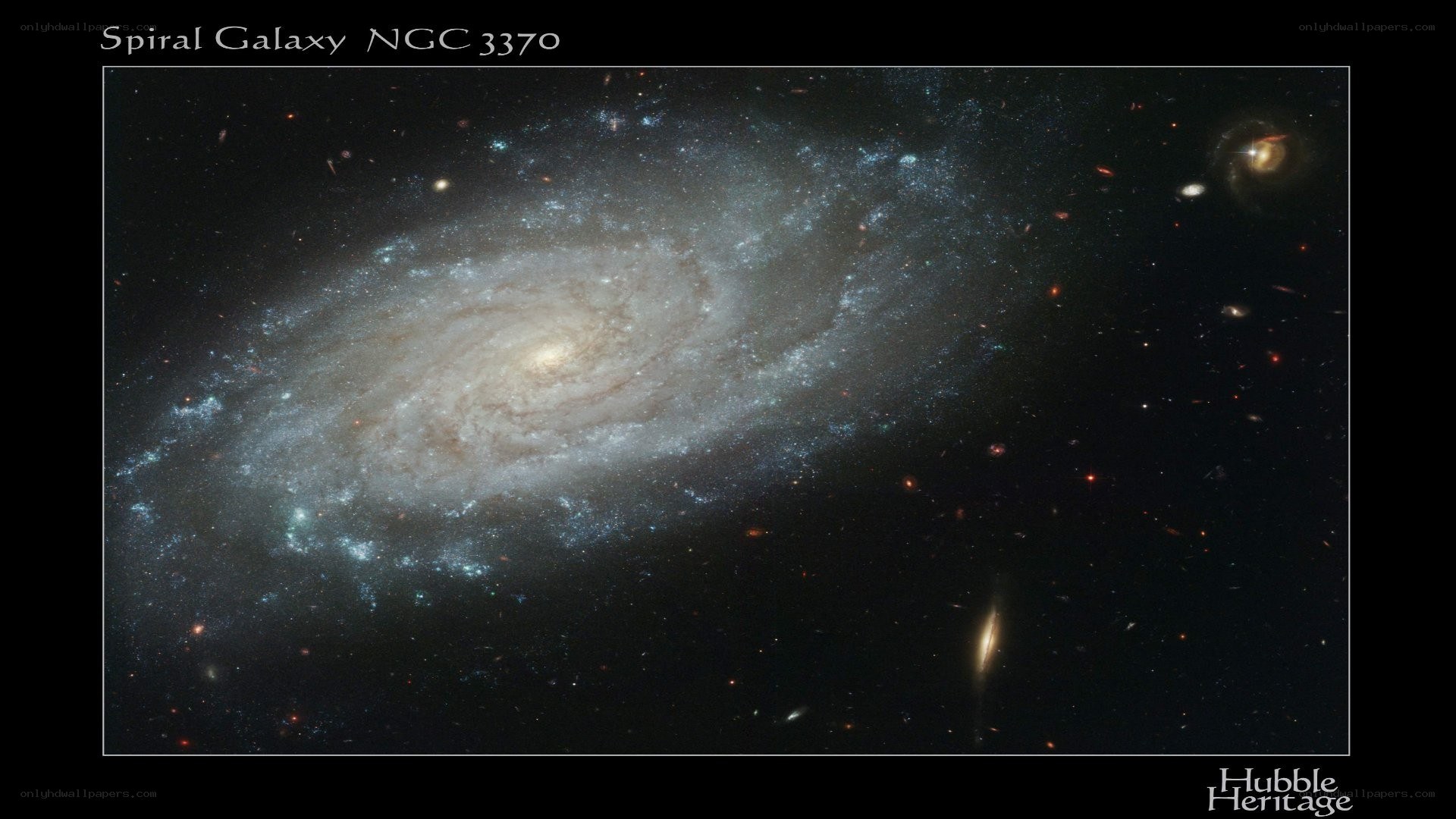 Spiral Galaxy NGC 3370