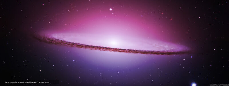 Spiral Galaxy — Purple, Cosmic, Digital Art