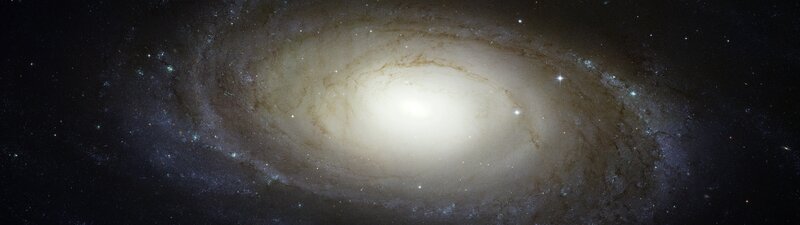 Spiral Galaxy — White, Cosmic, Night, Photograph, Stars, Dust Lanes