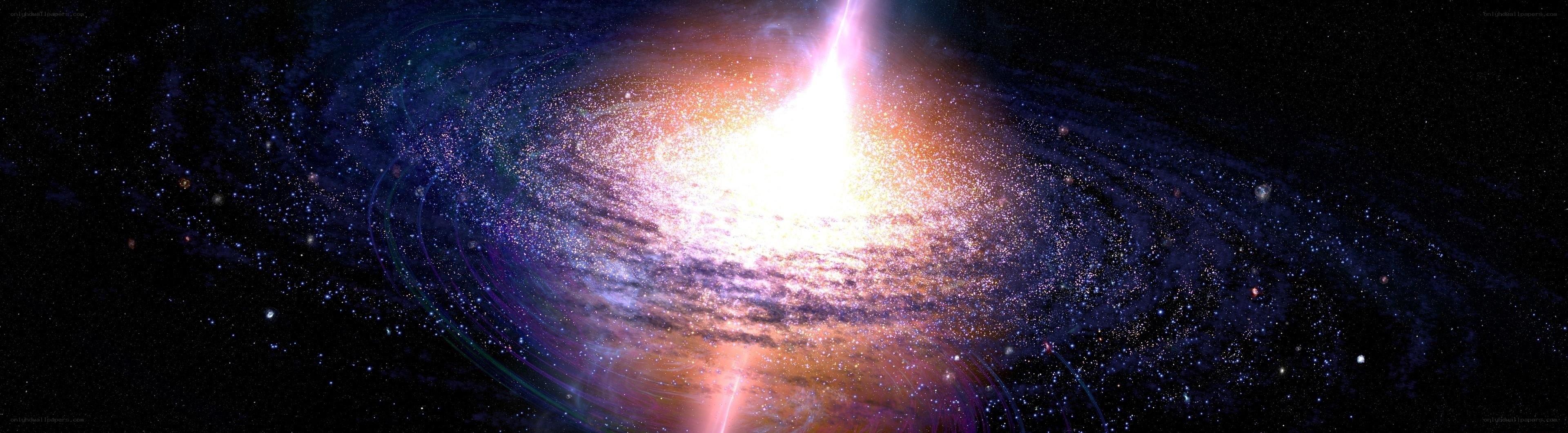 Spiral galaxy with bright core