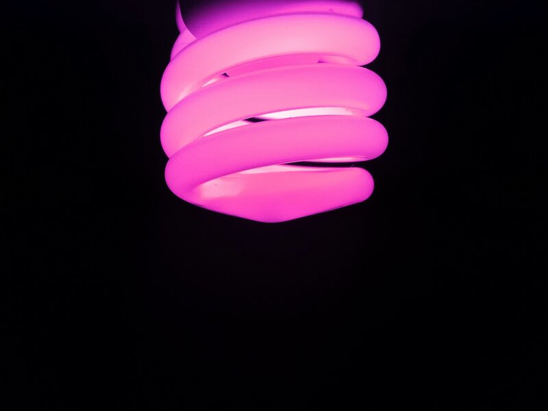 Spiral Light Bulb