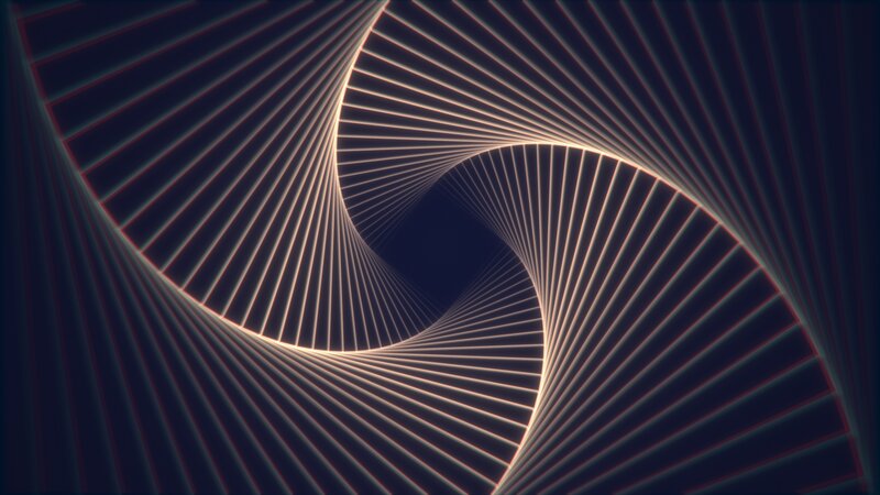Spiral Light Lines