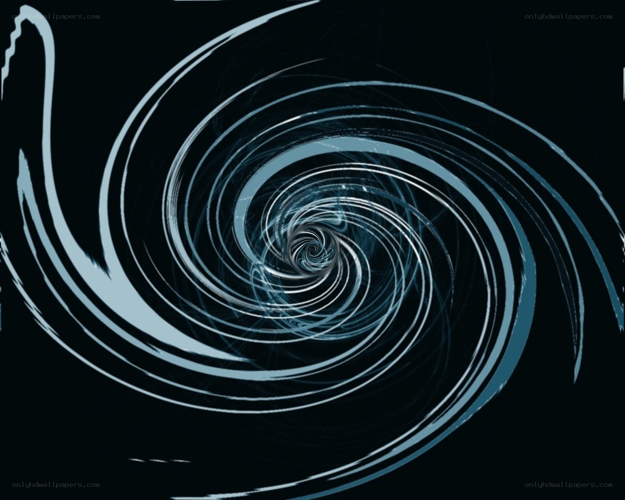 Spiral light pattern