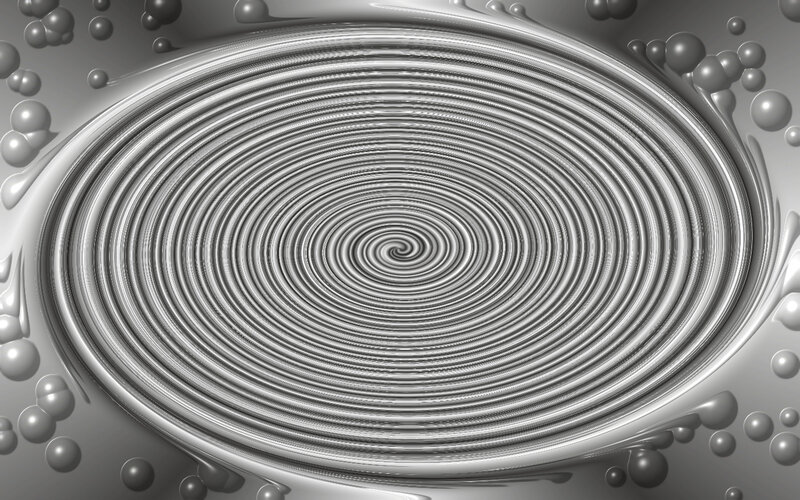 Spiral Liquid Metal