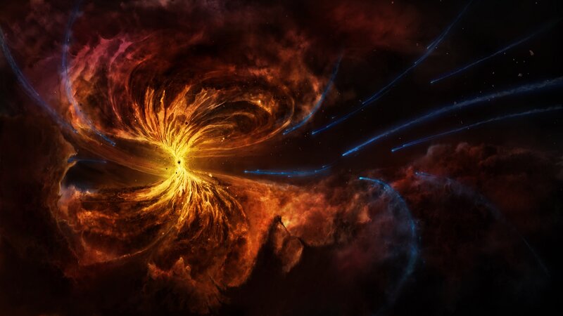 Spiral Nebula in Space