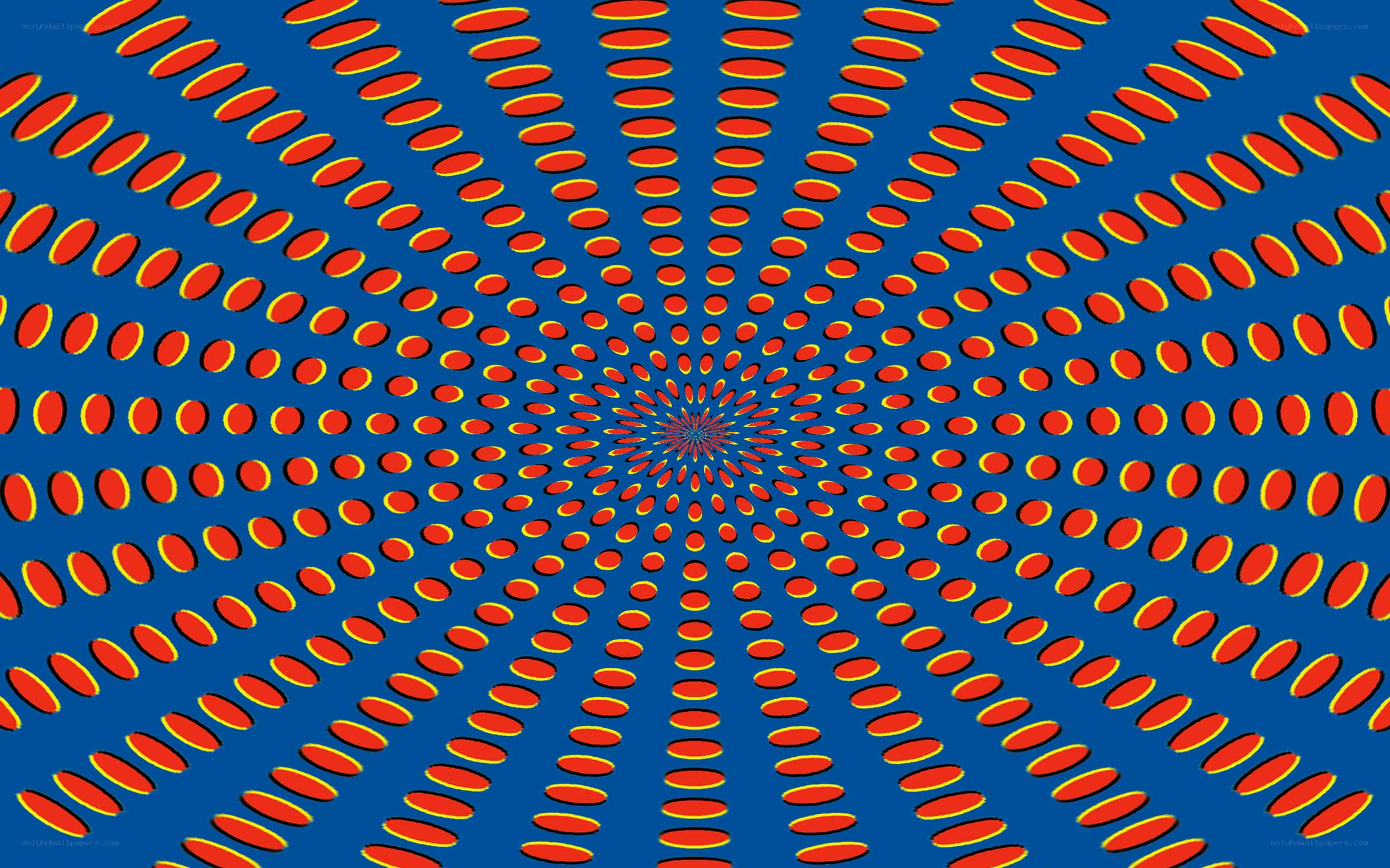 spiral optical illusion