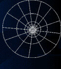spiral pattern on dark background