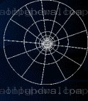 spiral pattern on dark background