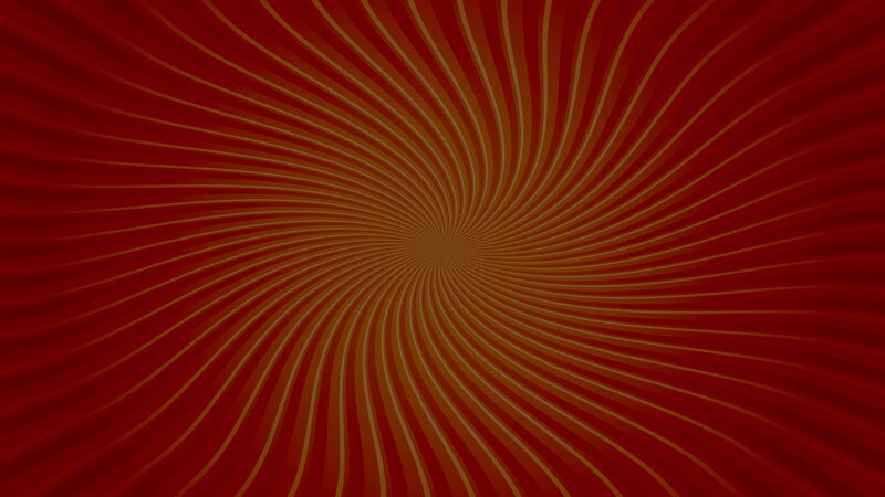 spiral pattern with red and gold lines