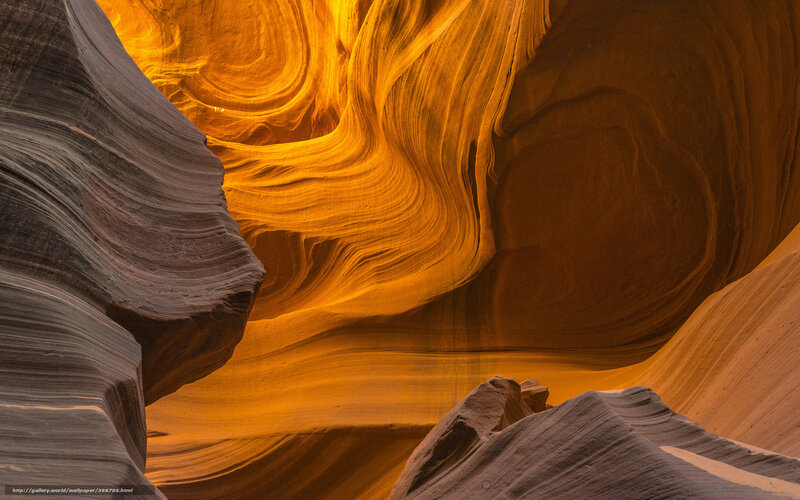 Spiral sandstone formations