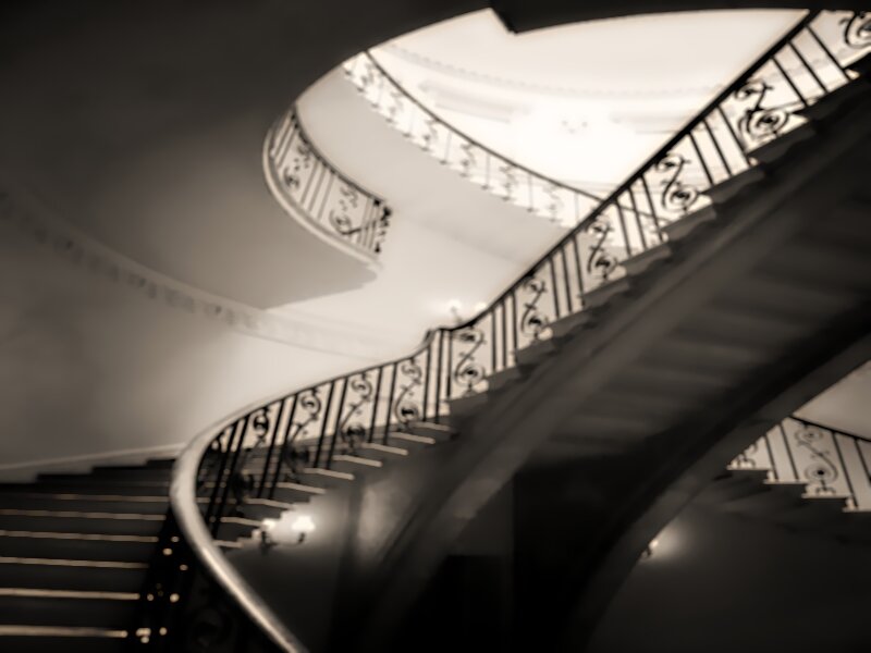 Spiral Staircase — Black