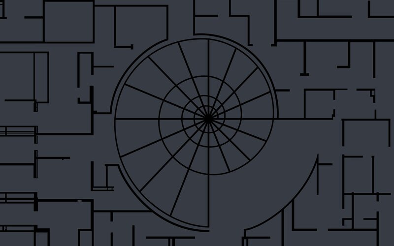 Spiral Staircase Diagram