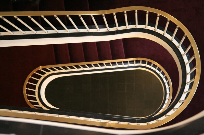 Spiral Staircase — Gold