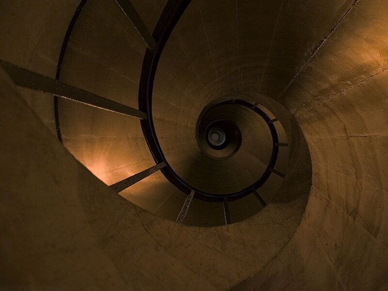 spiral staircase interior