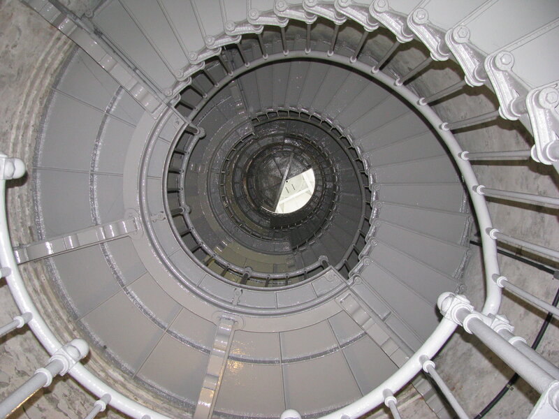 Spiral Staircase Interior — Gray