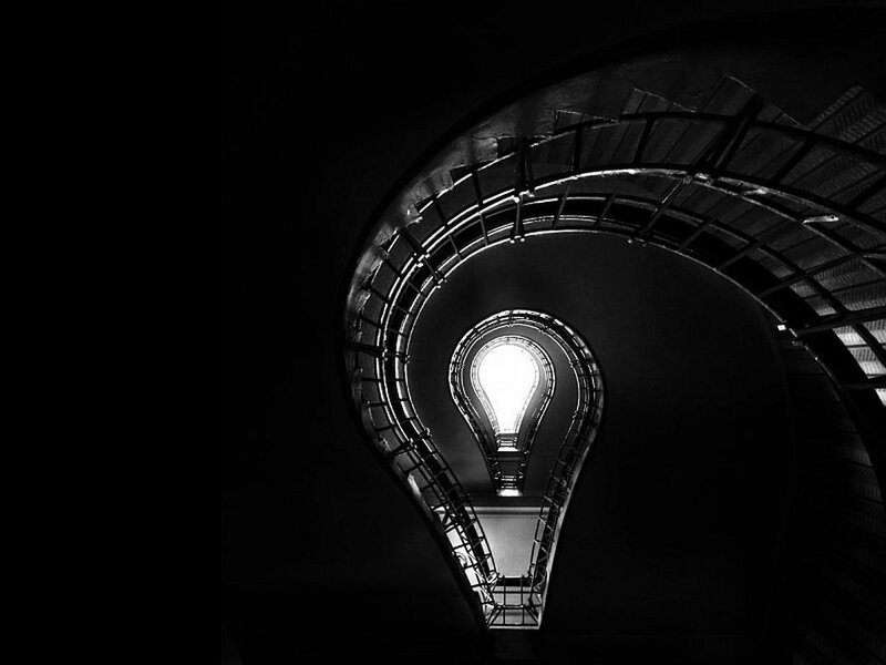 Spiral Staircase Light Bulb