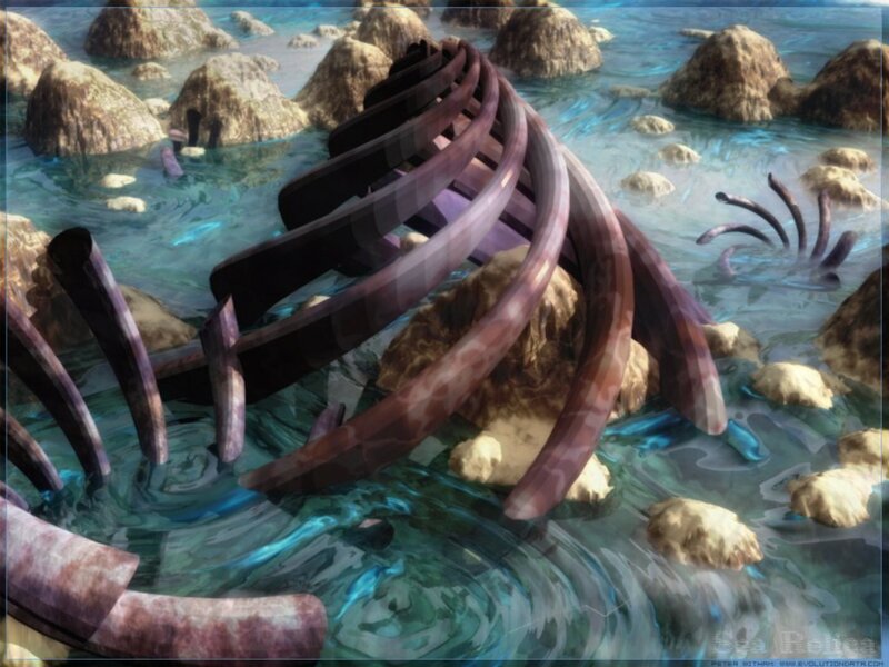Spiral structure in shallow water
