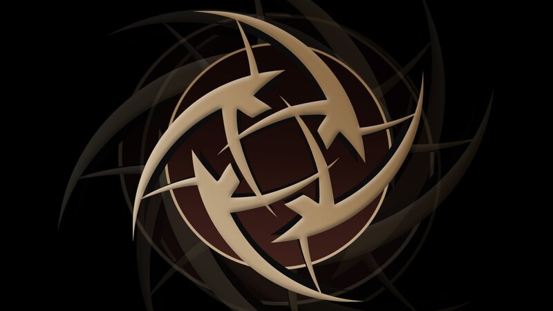 Spiral Symbol with Spikes