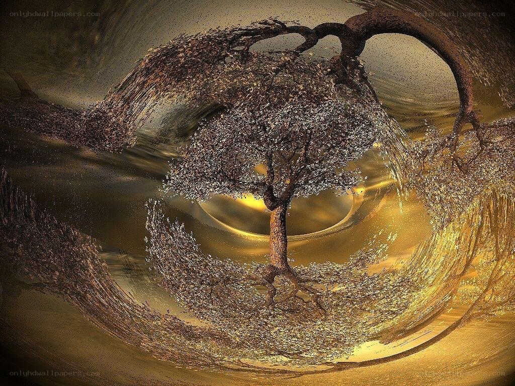 Spiral Tree of Light