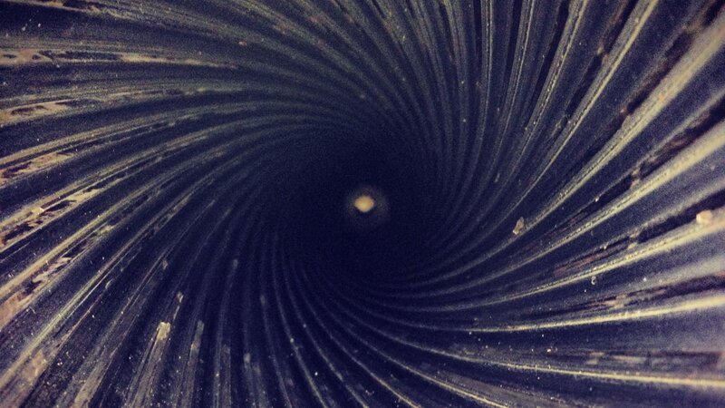 Spiral Tunnel Interior — Black