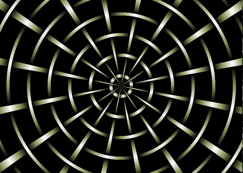 Spiral tunnel pattern
