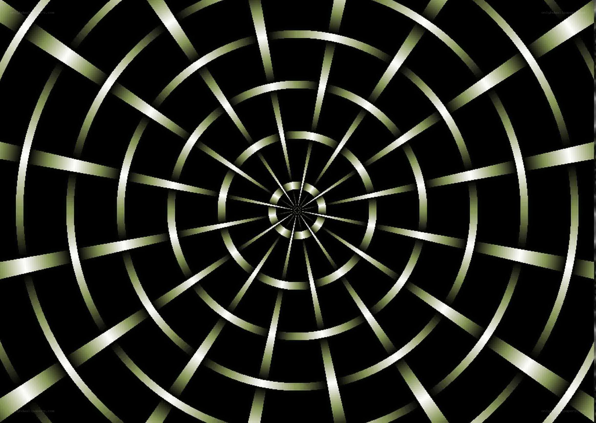 Spiral tunnel pattern