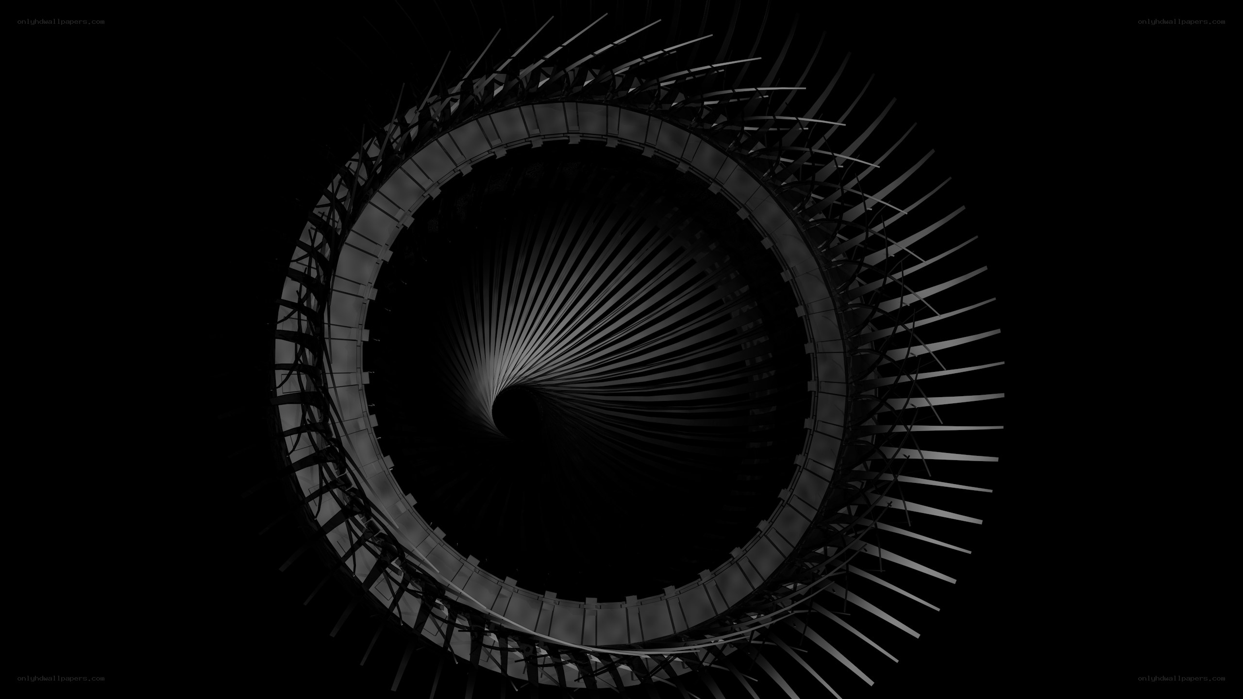 Spiral tunnel structure
