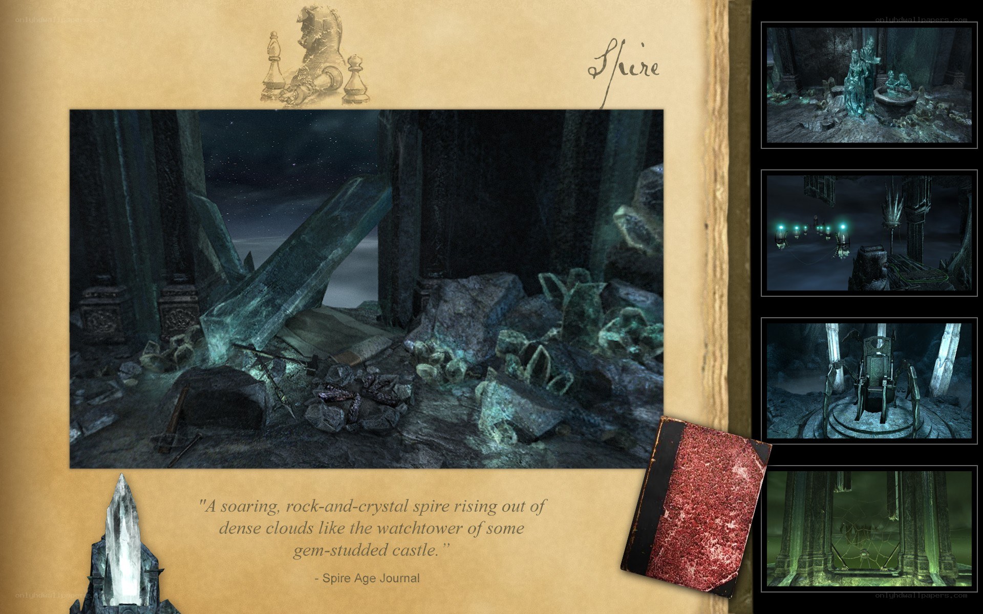 Spire game environment