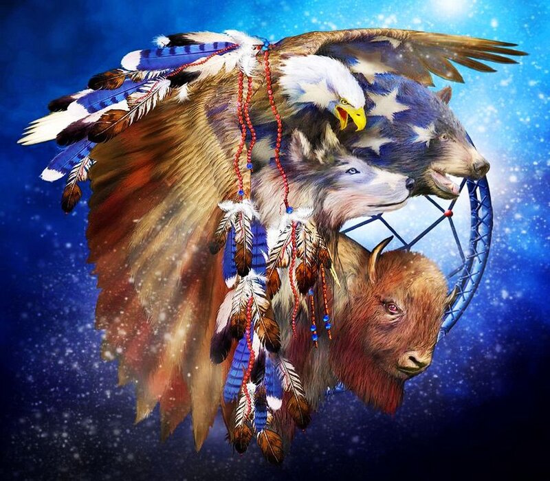 Spirit Animals in Dreamcatcher