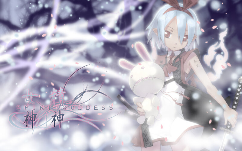 Spirit Goddess anime artwork