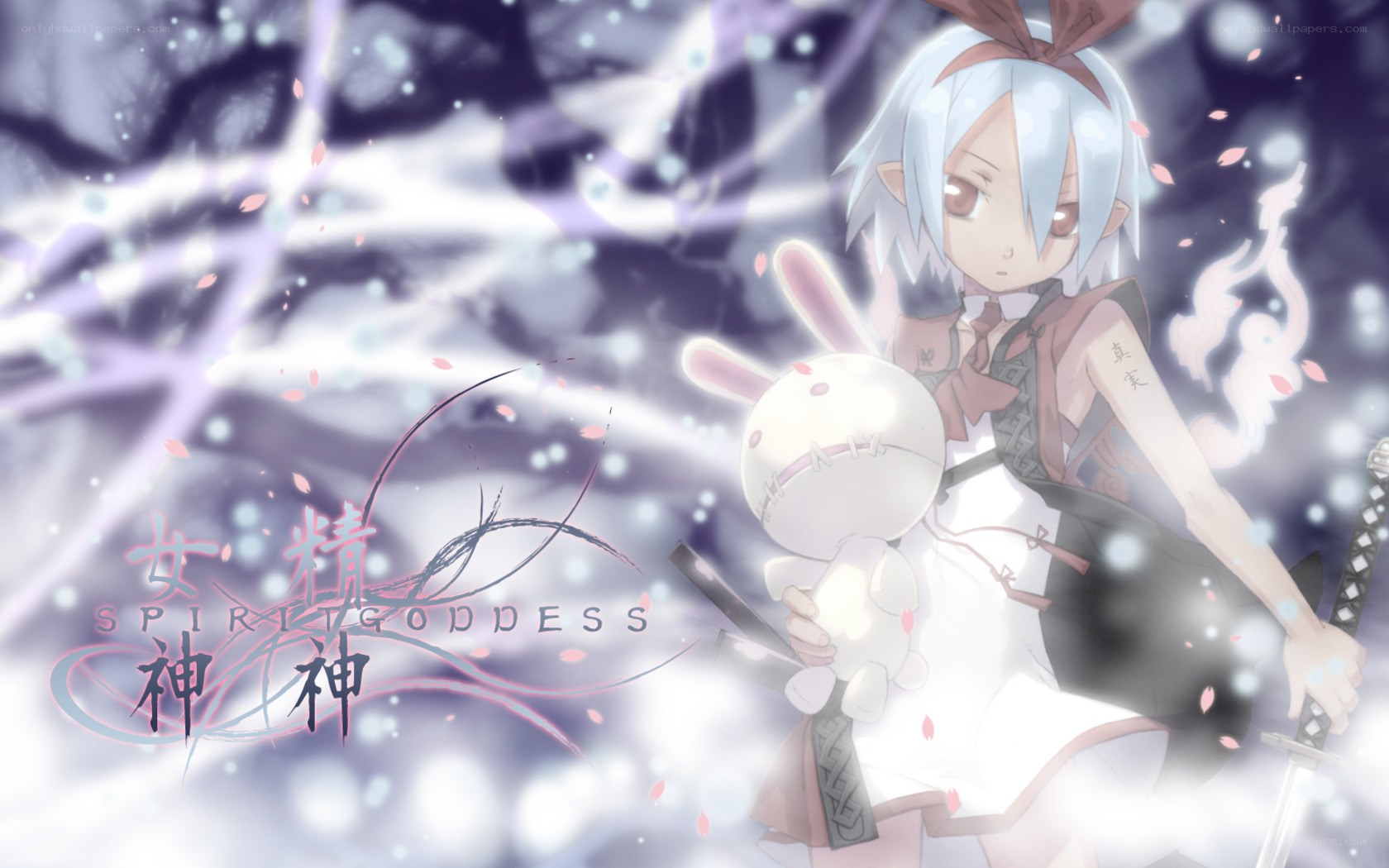 Spirit Goddess anime artwork