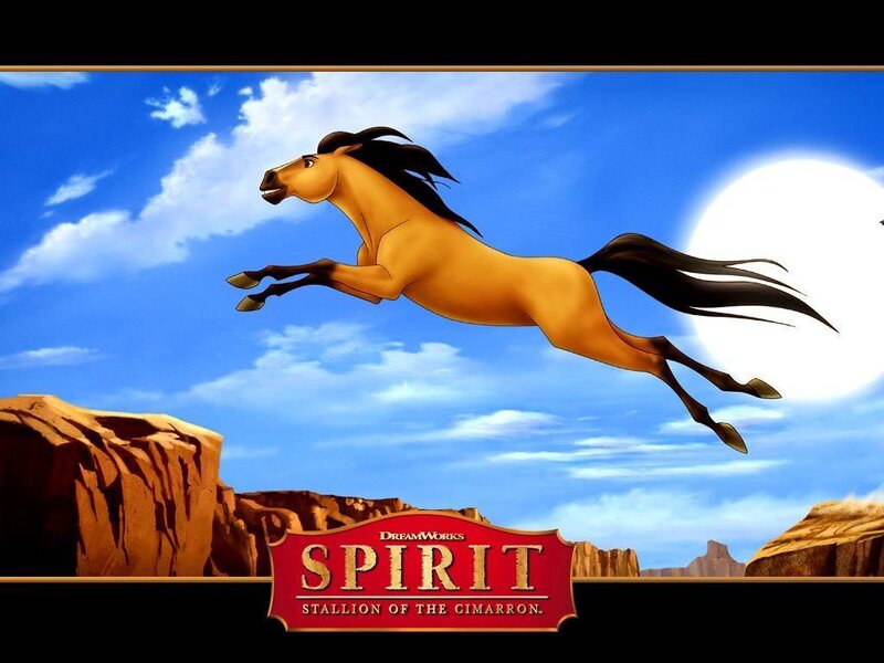 Spirit the Horse — Blue, Dramatic