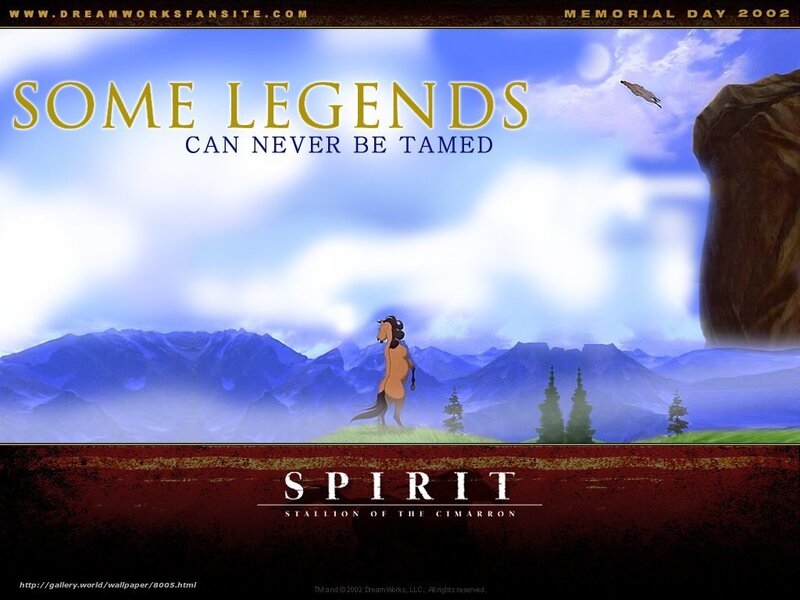 Spirit the Horse — Blue, Serene