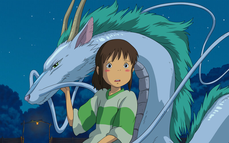 Spirited Away: Chihiro and Haku