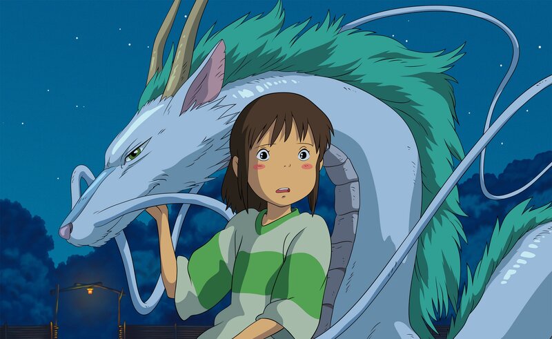 Spirited Away: Chihiro and Haku