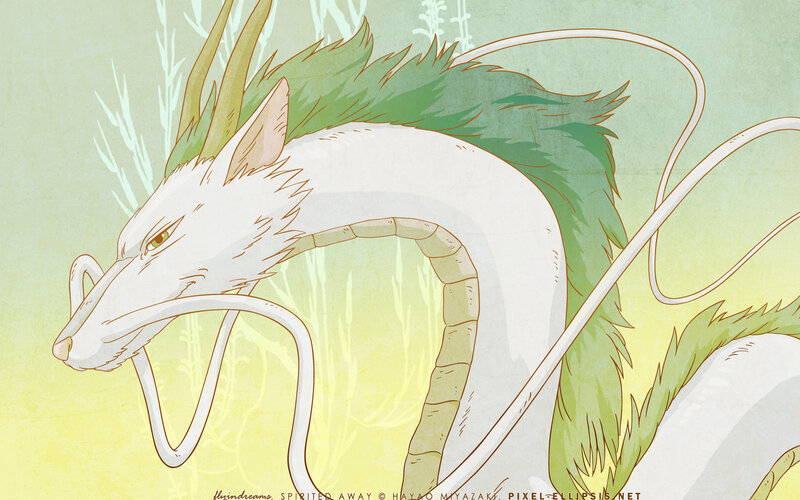 Spirited Away dragon