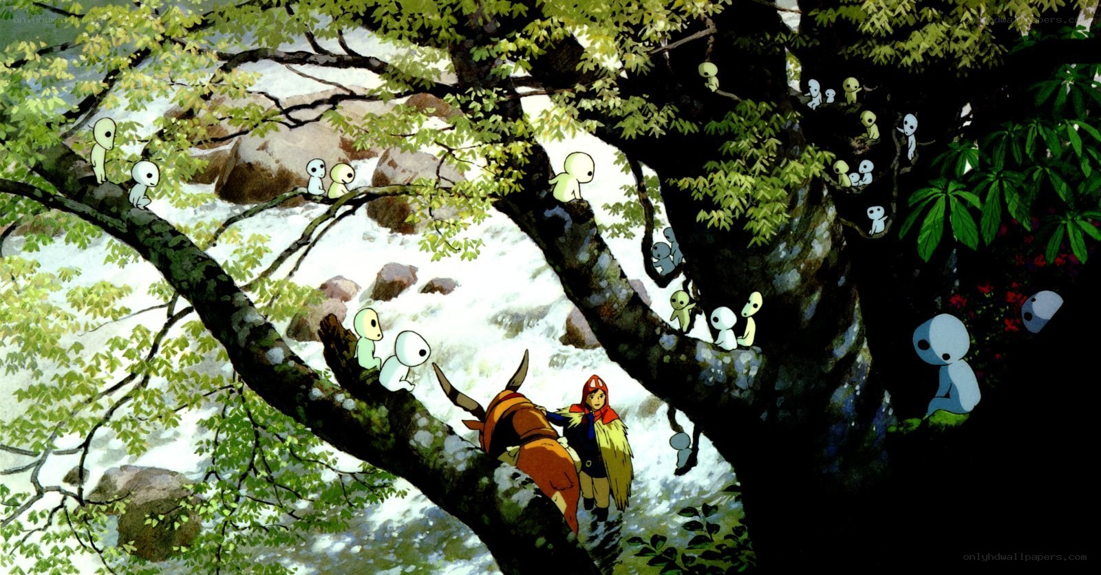 spirited away river scene