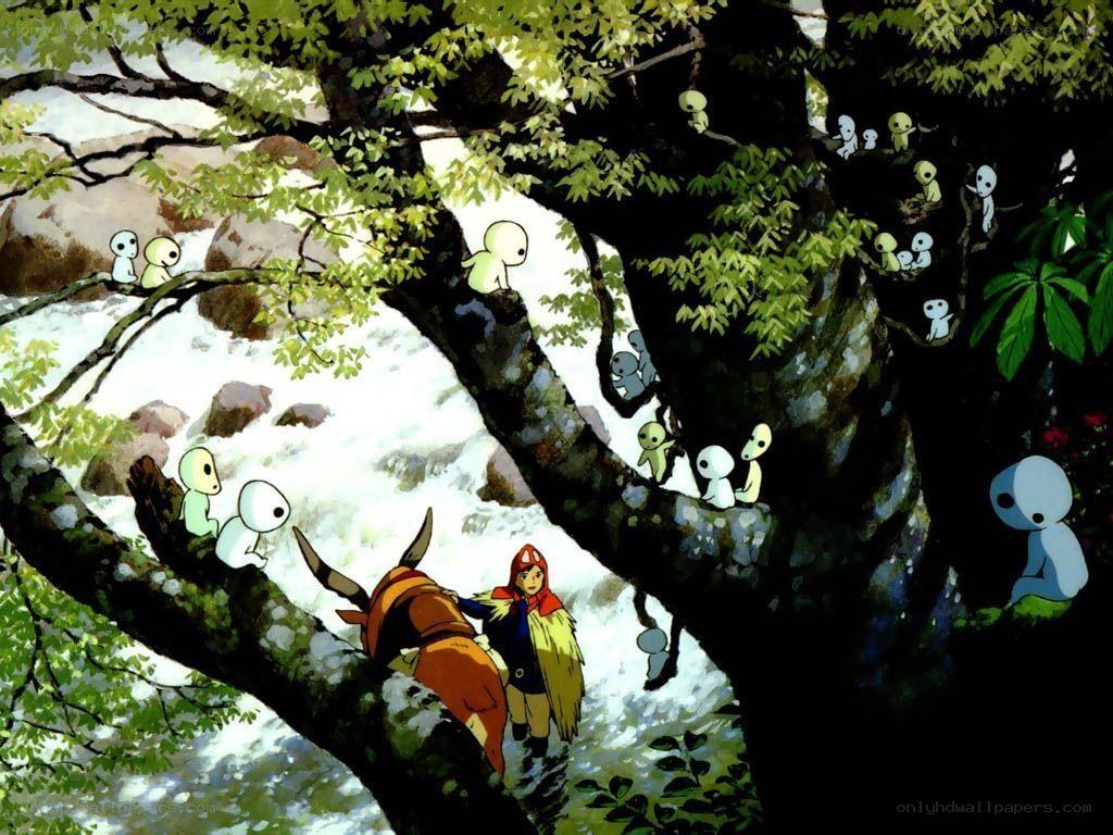 Spirited Away river scene