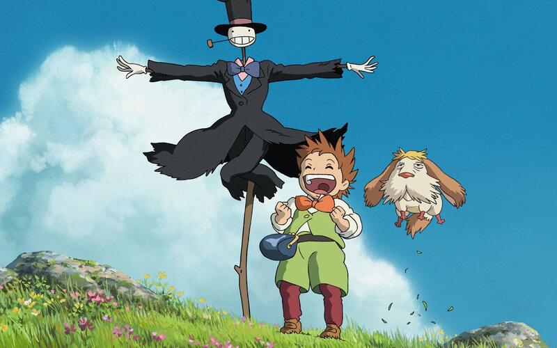 Spirited Away scarecrow scene