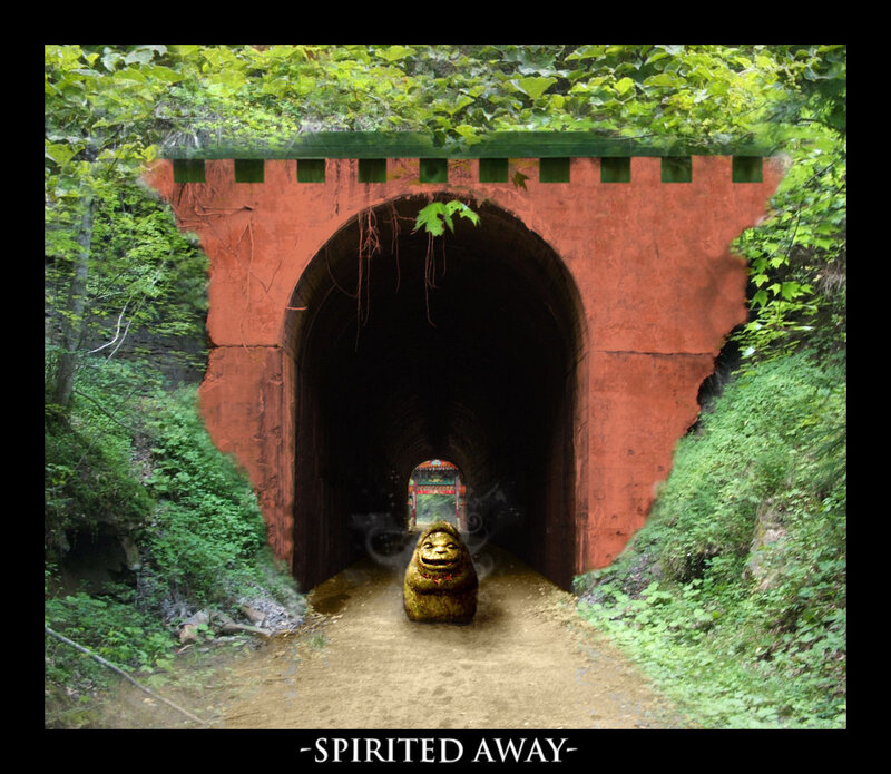 Spirited Away tunnel