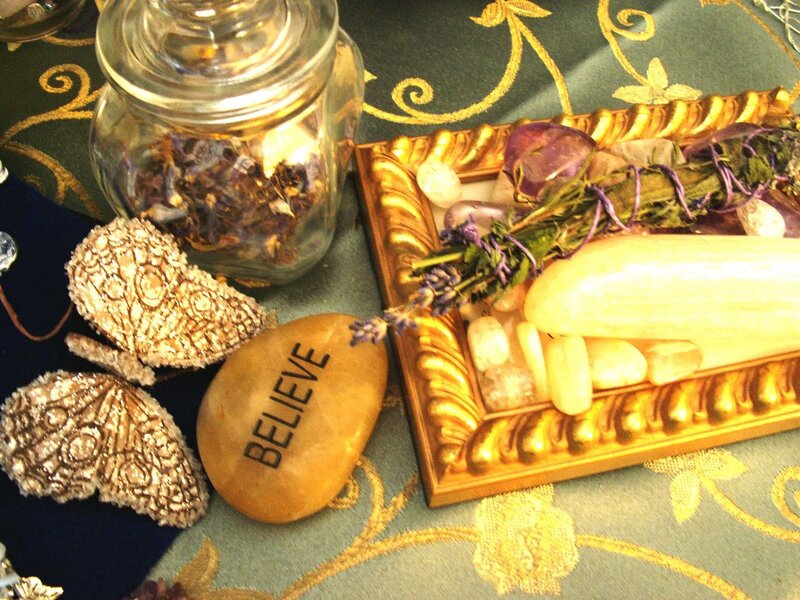 Spiritual Altar Arrangement