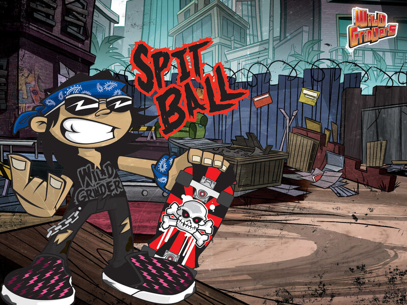 Spitball character from Wild Grinders