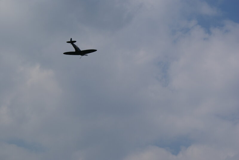 Spitfire Airplane in Sky