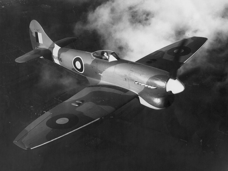 Spitfire Fighter Plane — Black, Dramatic, Photograph, Pilot
