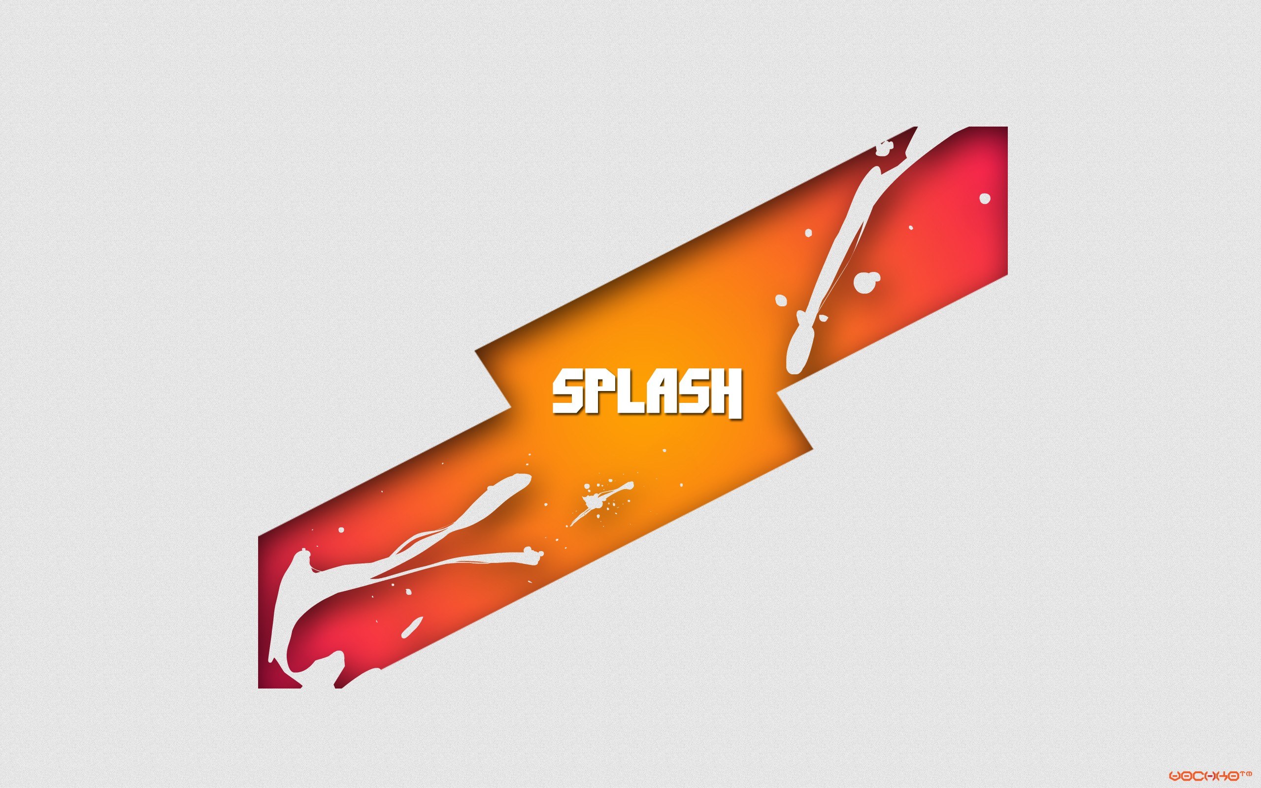 splash logo design