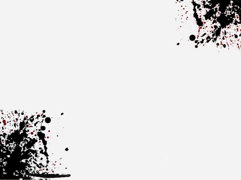 splattered ink corners