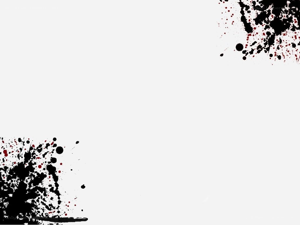 splattered ink corners