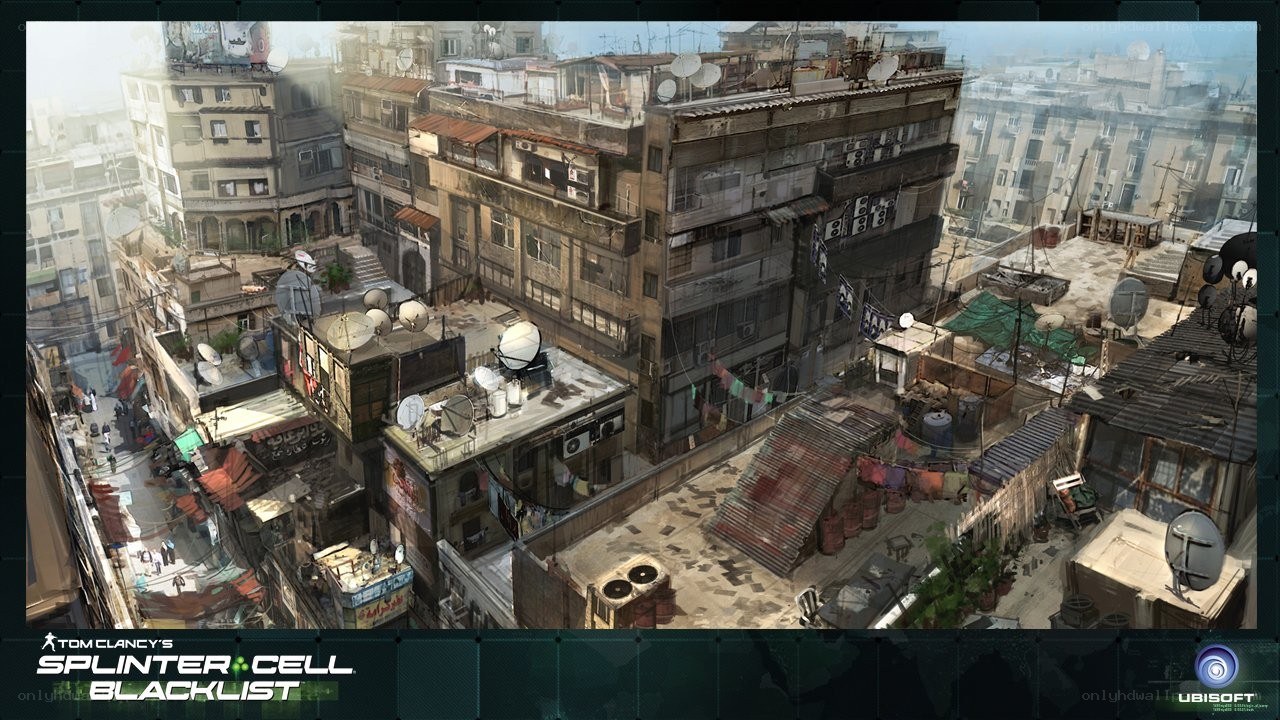 Splinter Cell Blacklist urban scene
