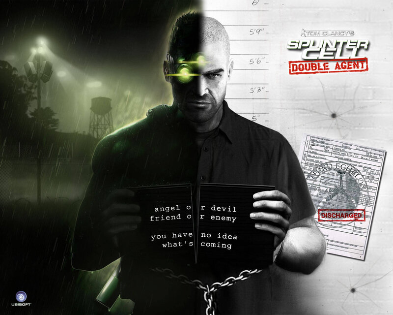 Splinter Cell Double Agent promotional art